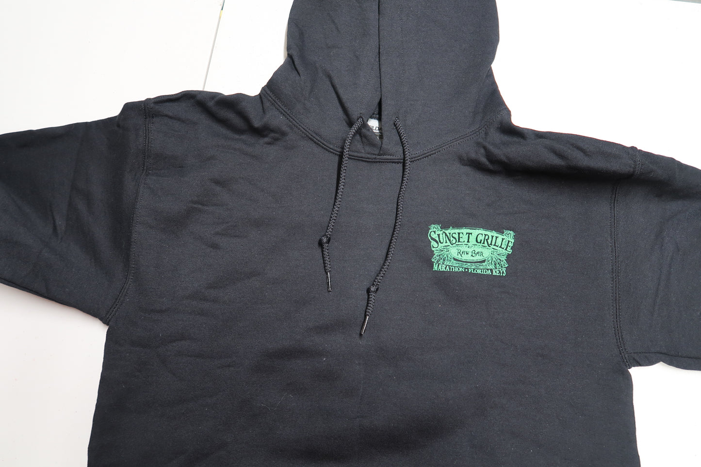Tiki Bridge - Hooded Pull-over Sweatshirt