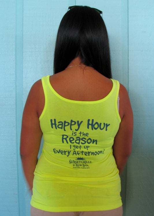 Happy Hour - Ladies Tank Top