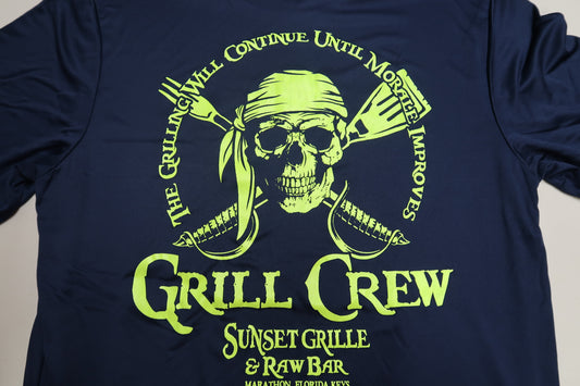 Grill Crew - Men's Short Sleeve - Cool Dri